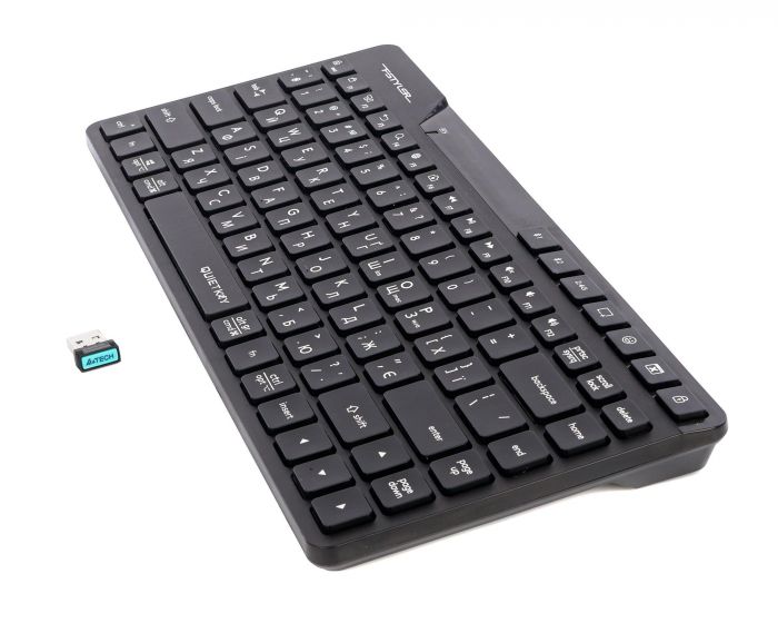 Клавіатура бездротова A4Tech FBK26C AS Black