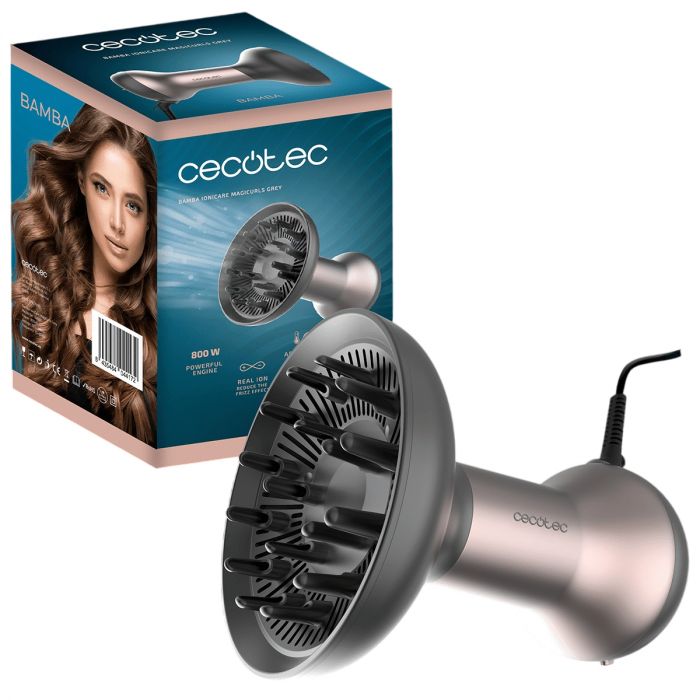 Фен Cecotec Bamba IoniCare MagiCurls Grey (CCTC-04417)