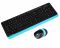 Комплект (клавіатура, миша) бездротовий A4Tech FG1010 Black/Blue