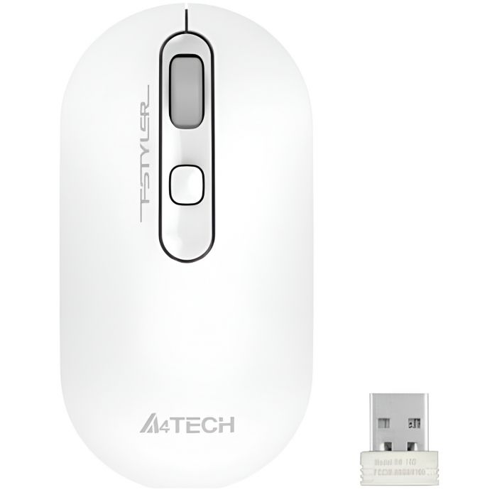 Миша бездротова A4Tech FG20 White