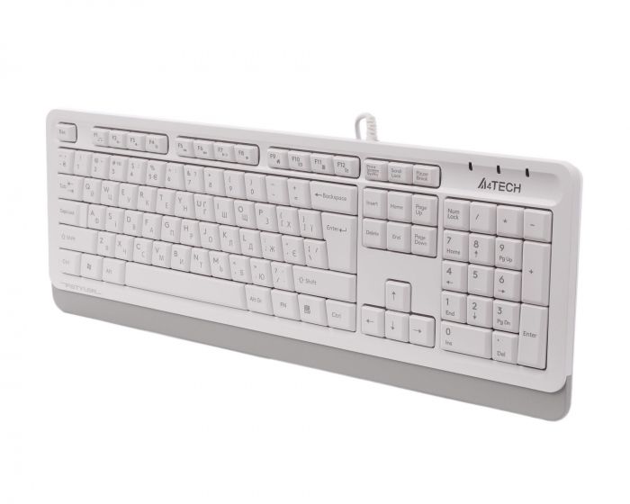 Клавіатура A4Tech Fstyler FKS10 White