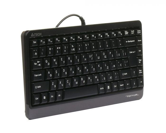 Клавіатура A4Tech Fstyler FKS11 Grey