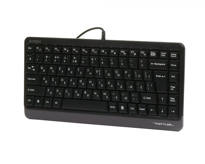 Клавіатура A4Tech Fstyler FKS11 Grey