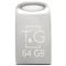 Флеш-накопичувач USB 64GB T&G 105 Metal Series Silver (TG105-64G)
