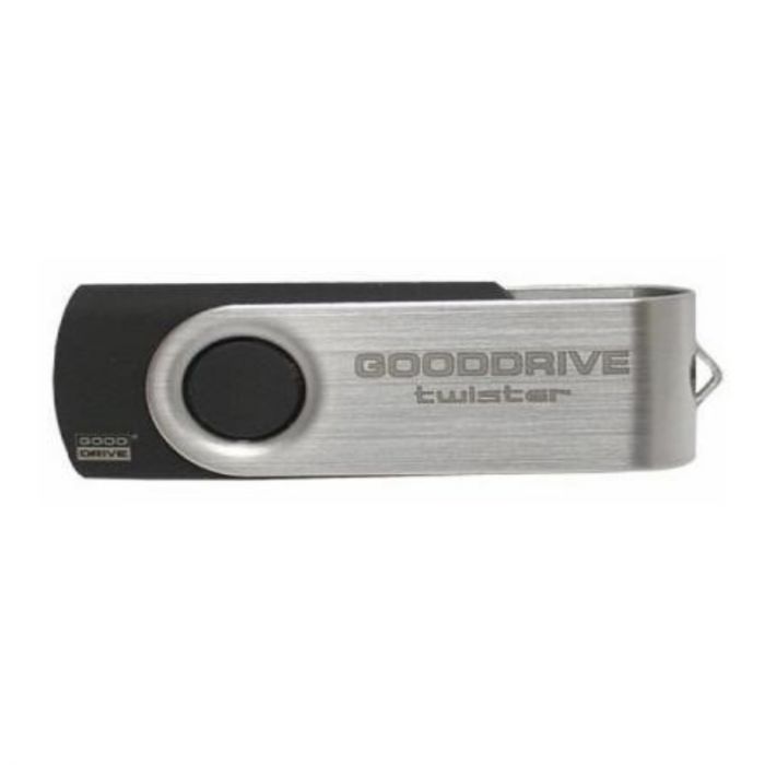 Флеш-накопичувач USB2.0  8GB GOODRAM UTS2 (Twister) Black (UTS2-0080K0R11)