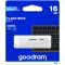 Флеш-накопичувач USB2.0 16GB Goodram UME2 White (UME2-0160W0R11)