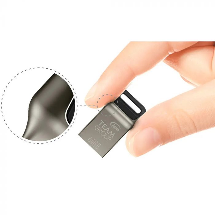 Флеш-накопичувач USB3.0 64Gb Team C162 Metal (TC162364GB01)
