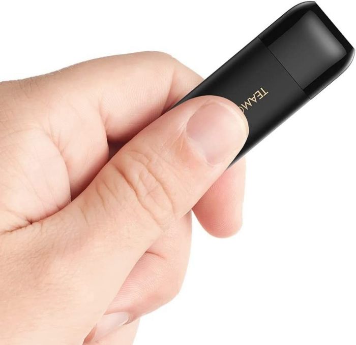 Флеш-накопичувач USB3.1 64GB Team C175 Pearl Black (TC175364GB01)