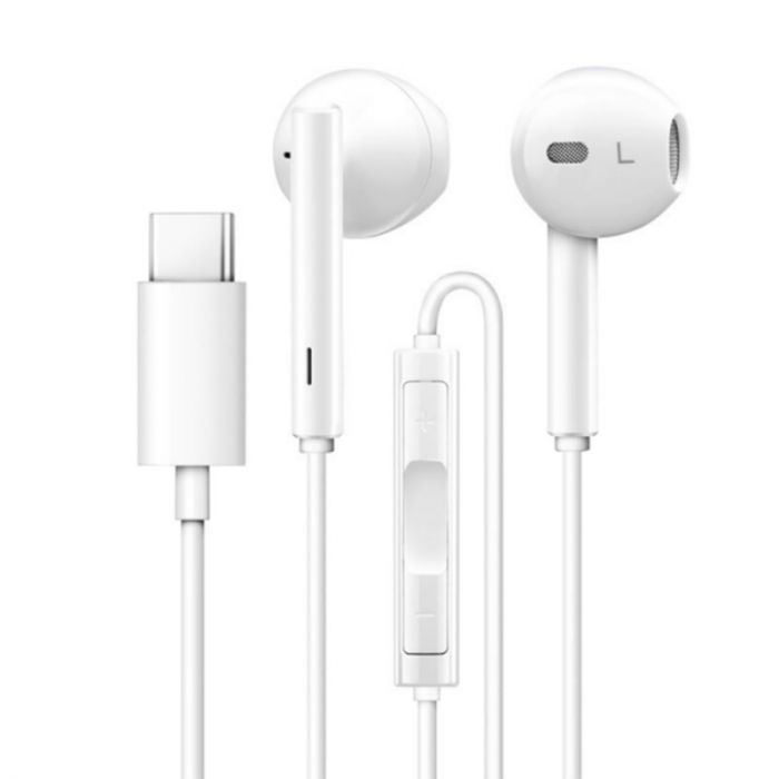 Гарнітура Usams EP-34 USB-C White (HSEP3401)