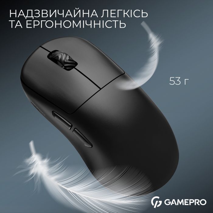 Миша бездротова GamePro Asgard Loki Black (GM022B)