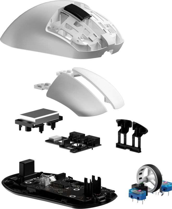 Миша бездротова GamePro Asgard Thor White (GM023W)