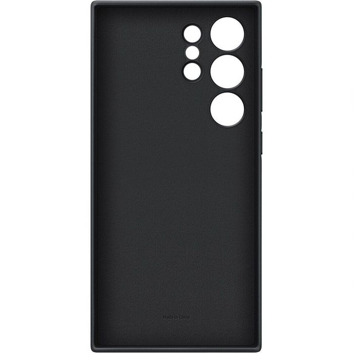 Чохол-накладка Samsung Vegan Leather Case для Samsung Galaxy S24 Ultra SM-S928 Black (GP-FPS928HCABW)