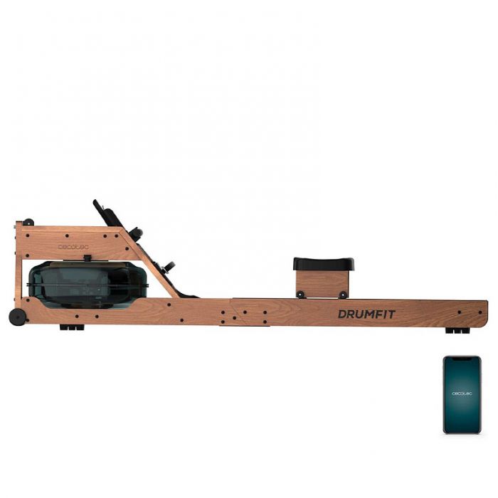 Гребний тренажер Cecotec Drumfit Rower 10000 Neptuno Wood (CCTC-07226)