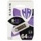 Флеш-накопичувач USB3.0 64GB Hi-Rali Shuttle Series Silver (HI-64GB3SHSL)