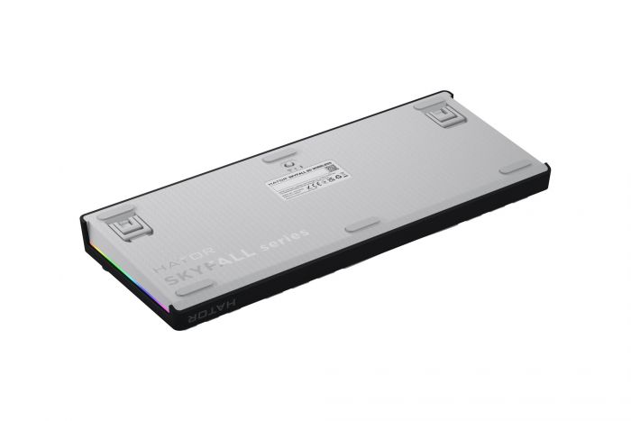 Клавіатура бездротова Hator Skyfall 80 Wireless Black-White (HTK3180UA)