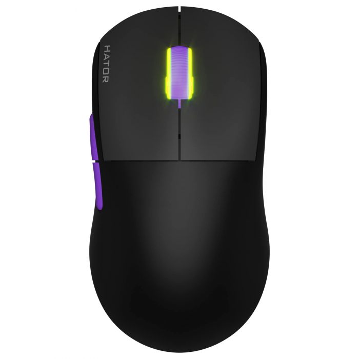 Миша бездротова Hator Quasar 2 Ultra 4K Wireless Black/Lilac (HTM570BL)