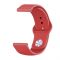 Силіконовий ремінець BeCover для Xiaomi iMi KW66/Mi Watch Color/Haylou LS01/Watch S1 Active Red (706348)