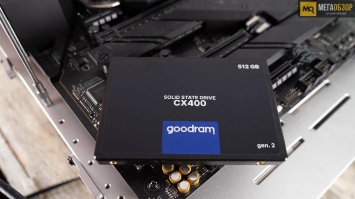 Накопичувач SSD  128GB Goodram CX400 Gen.2 2.5" SATAIII 3D TLC (SSDPR-CX400-128-G2)