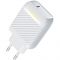 Мережевий зарядний пристрій Luxe Cube Dynamic 18W (1USBх3A) White (4446689880643)