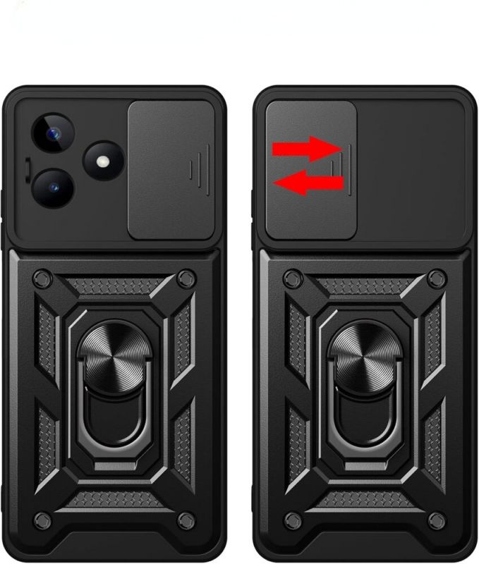 Чохол-накладка BeCover Military для Realme C63 Black (712178)