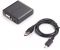 Адаптер PowerPlant (CA911493) HDMI - VGA+R/L, чорний
