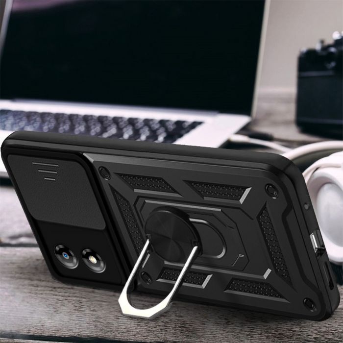 Чохол-накладка BeCover Military для Motorola Moto E14 Black (713052)