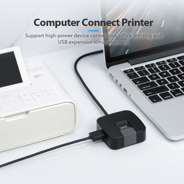 USB-хаб Vention CHBBD 4 ports