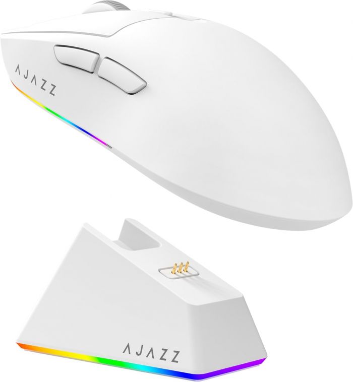 Миша бездротова Ajazz AJ139 V2 White (AJ139-V2-MC-W)