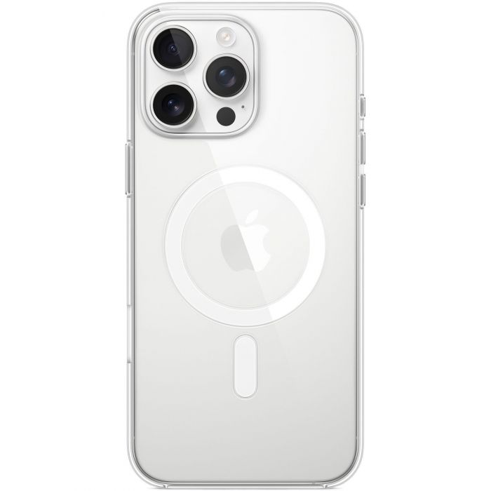 Чохол-накладка Apple Clear Case with MagSafe для Apple iPhone 16 Pro Max Transparent (MA7F4)