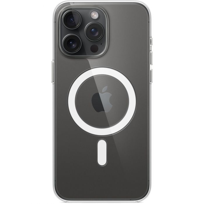 Чохол-накладка Apple Clear Case with MagSafe для Apple iPhone 15 Pro Max Clear (MT233)