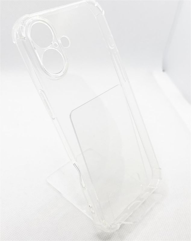 Чохол-накладка BeCover Anti-Shock для Apple iPhone 16 Clear (712110)