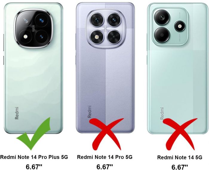 Чохол-накладка BeCover Anti-Shock для Xiaomi Redmi Note 14 Pro Plus 5G Clear (712788)