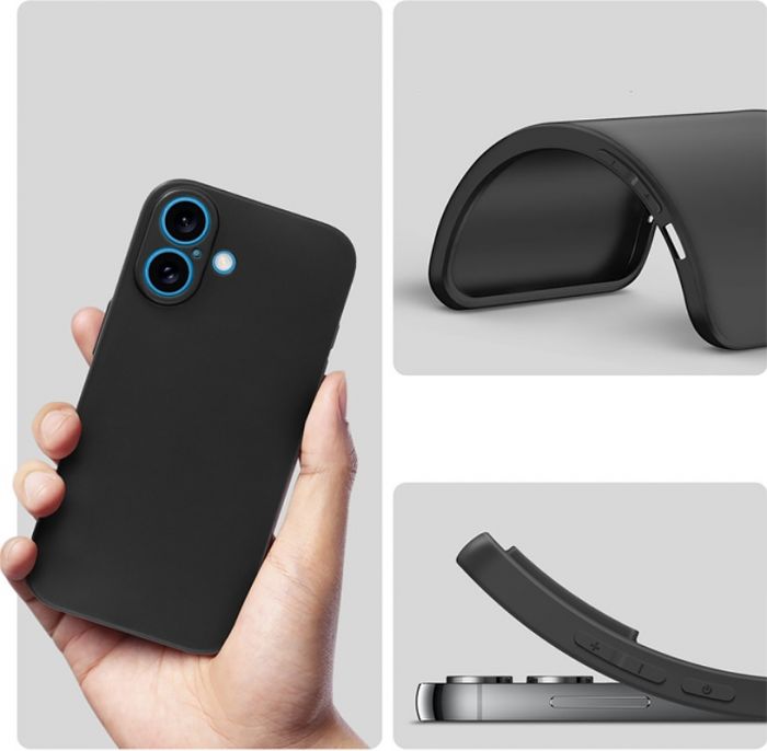 Чохол-накладка BeCover для Apple iPhone 16 Plus Black (712276)