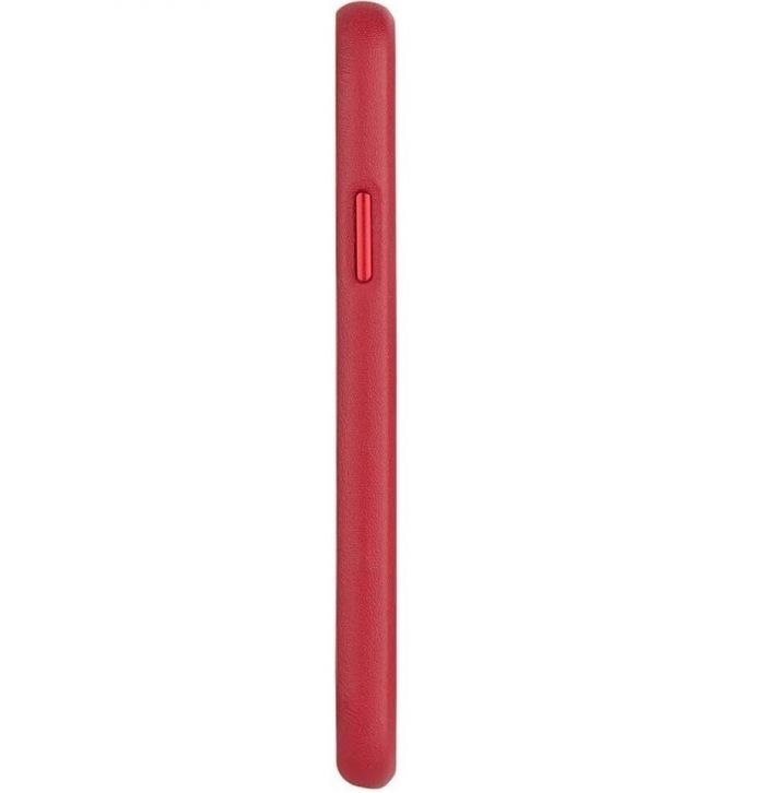 Чохол-накладка Case-Mate Barely There Leather для Apple iPhone X / iPhone XS Red (CM037748)