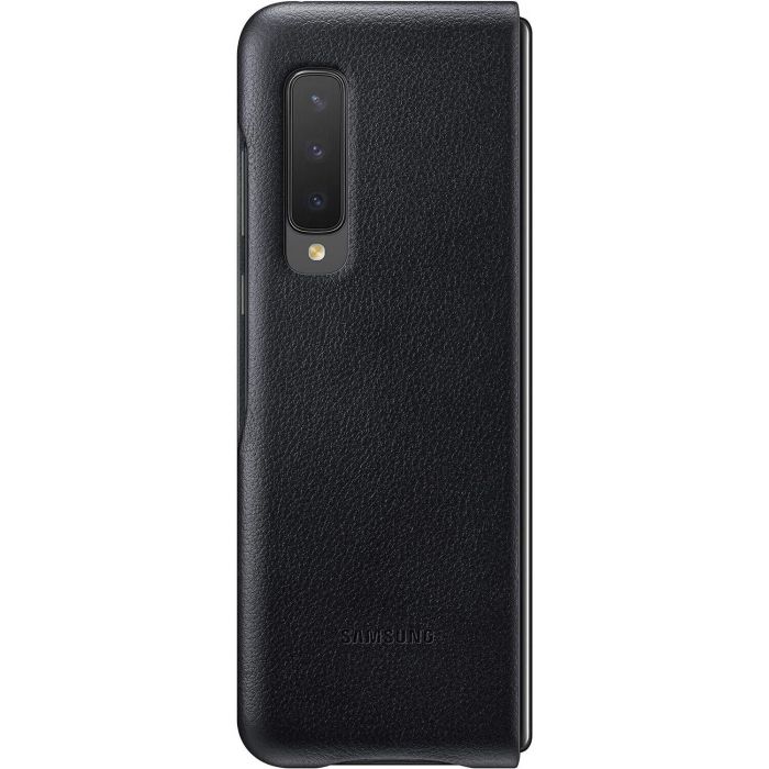 Чохол-накладка Samsung Leather Cover для Samsung Galaxy Fold SM-F900 / F907 Black (EF-VF900LBEGRU)