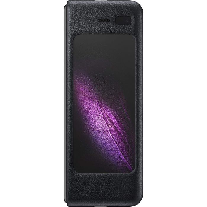 Чохол-накладка Samsung Leather Cover для Samsung Galaxy Fold SM-F900 / F907 Black (EF-VF900LBEGRU)