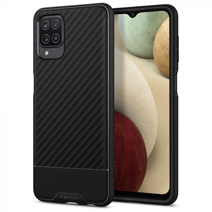 Чохол-накладка Spigen Core Armor для Samsung Galaxy A12 SM-A125 / SM-A127 Black (ACS02584)