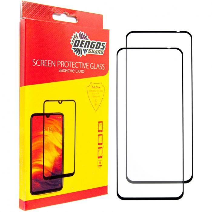 Захисне скло Dengos для Xiaomi Redmi 13 4G Black Full Glue (DG-TG2P-41)