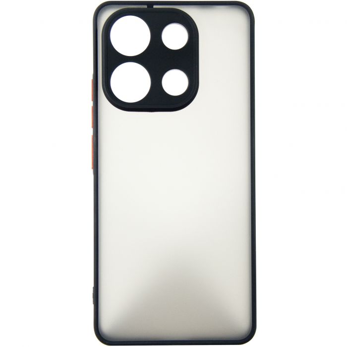 Чохол-накладка Dengos Matt для Xiaomi Redmi Note 13 4G Black (DG-TPU-MATT-140)