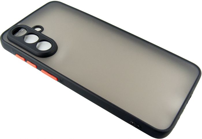 Чохол-накладка Dengos Matt для Samsung Galaxy A36 SM-A366 Black (DG-TPU-MATT-165)