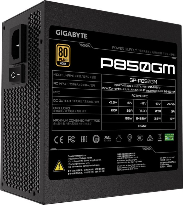 Блок живлення Gigabyte GP-P850GM 850W