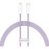 Кабель Baseus Dynamic USB Type-C - Lightning (M/M), 20W, 2 м Purple (CALD000105)