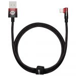 Кабель Baseus MVP 2 USB - Lightning (M/M), 2.4A, 1 м Black/Red (CAVP000020)