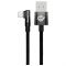 Кабель Baseus MVP 2 USB - Lightning (M/M), 2.4A, 2 м Black (CAVP000101)