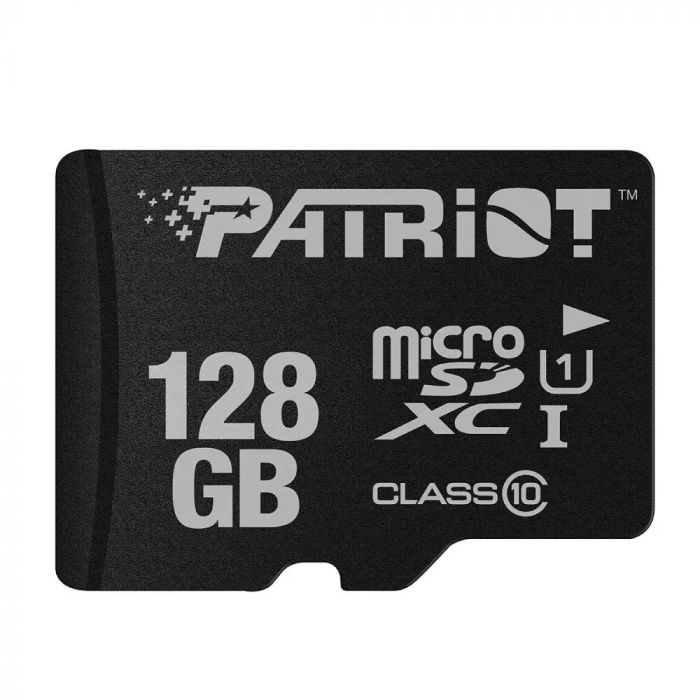 Карта пам`яті MicroSDXC 128GB UHS-I Class 10 Patriot LX (PSF128GMDC10)