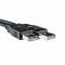 Кабель PowerPlant (KD00AS1215) USB2.0(AM)-USB2.0(AM), 3м, One ferrite, Black