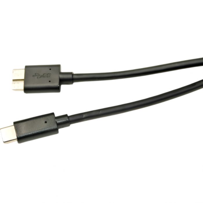 Кабель PowerPlant (KD00AS1280) MicroUSB3.0(BM)-USB3.0 Type-C(M), 1.5м, Black