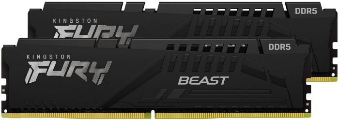 Модуль пам`яті DDR5 2x16GB/5200 Kingston Fury Beast Black (KF552C40BBK2-32)