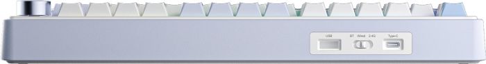 Клавіатура бездротова Aula F75 Gasket Greywood V3 Blue (6948391208633)