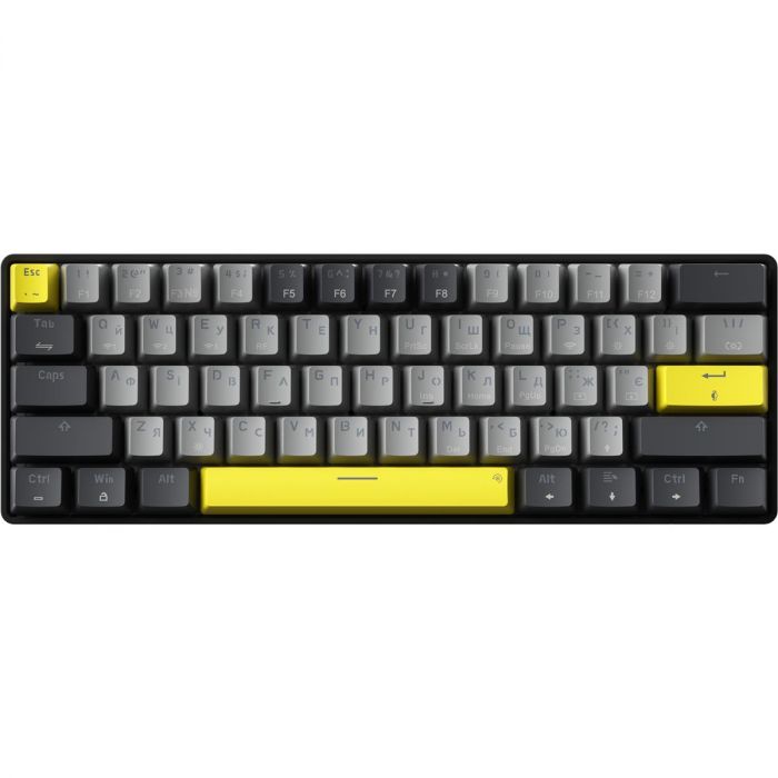 Клавіатура бездротова GamePro MK130G Pro Outemu Red Switch Hot-Swap RGB Black 